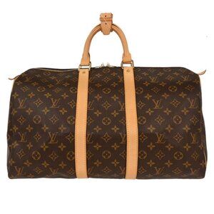 Louis Vuitton Monogram Keepall 45 Duffle Handbag M41428 TH0043 155273